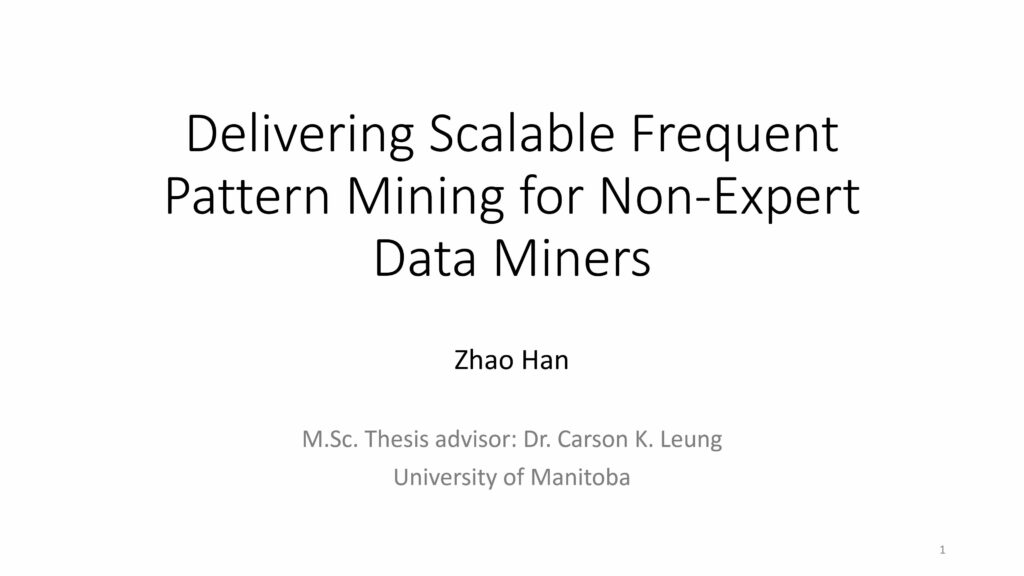 Zhao Han MSc thesis defense presentation first-slide