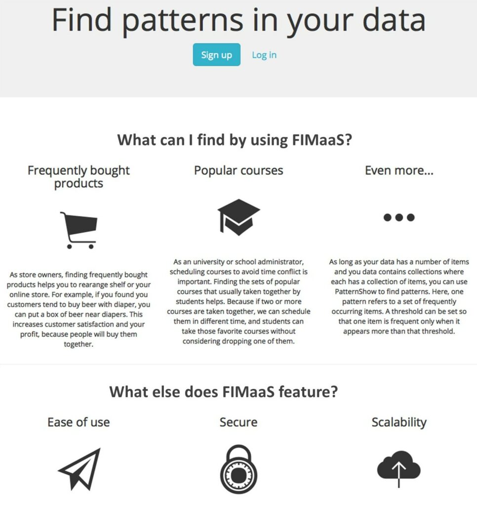 FIMaaS interface